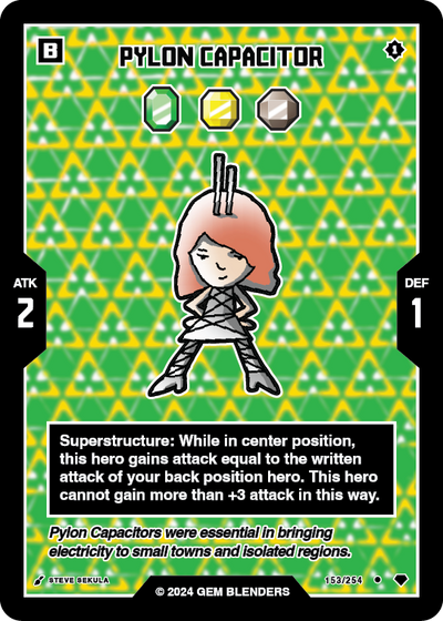 Pylon Capacitor