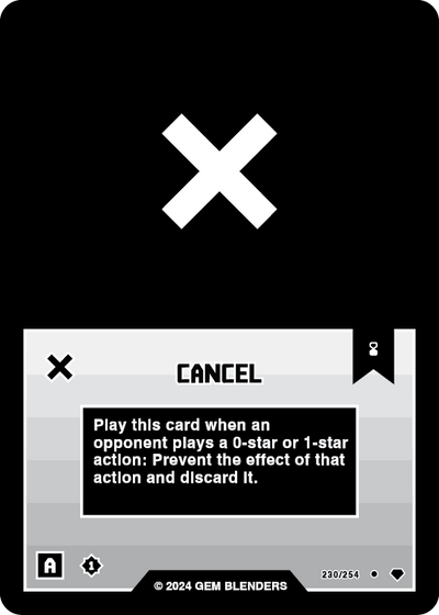 Cancel